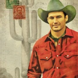 Cowboy Roycycled Decoupage Paper
